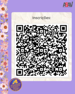 QR côde para o formulário de inscrição. 